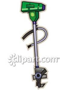 Weed Whacker Royalty Free Clipart Picture