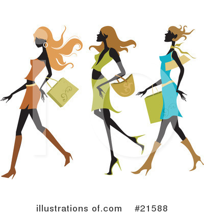 Shopping Clipart  21588 By Onfocusmedia   Royalty Free  Rf  Stock