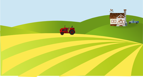 Farm Scenery Clip Art At Clker Com   Vector Clip Art Online Royalty