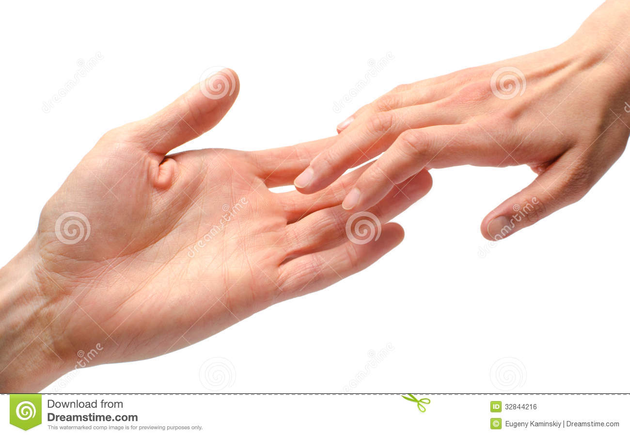 Man And Woman Hands Touching Royalty Free Stock Image   Image