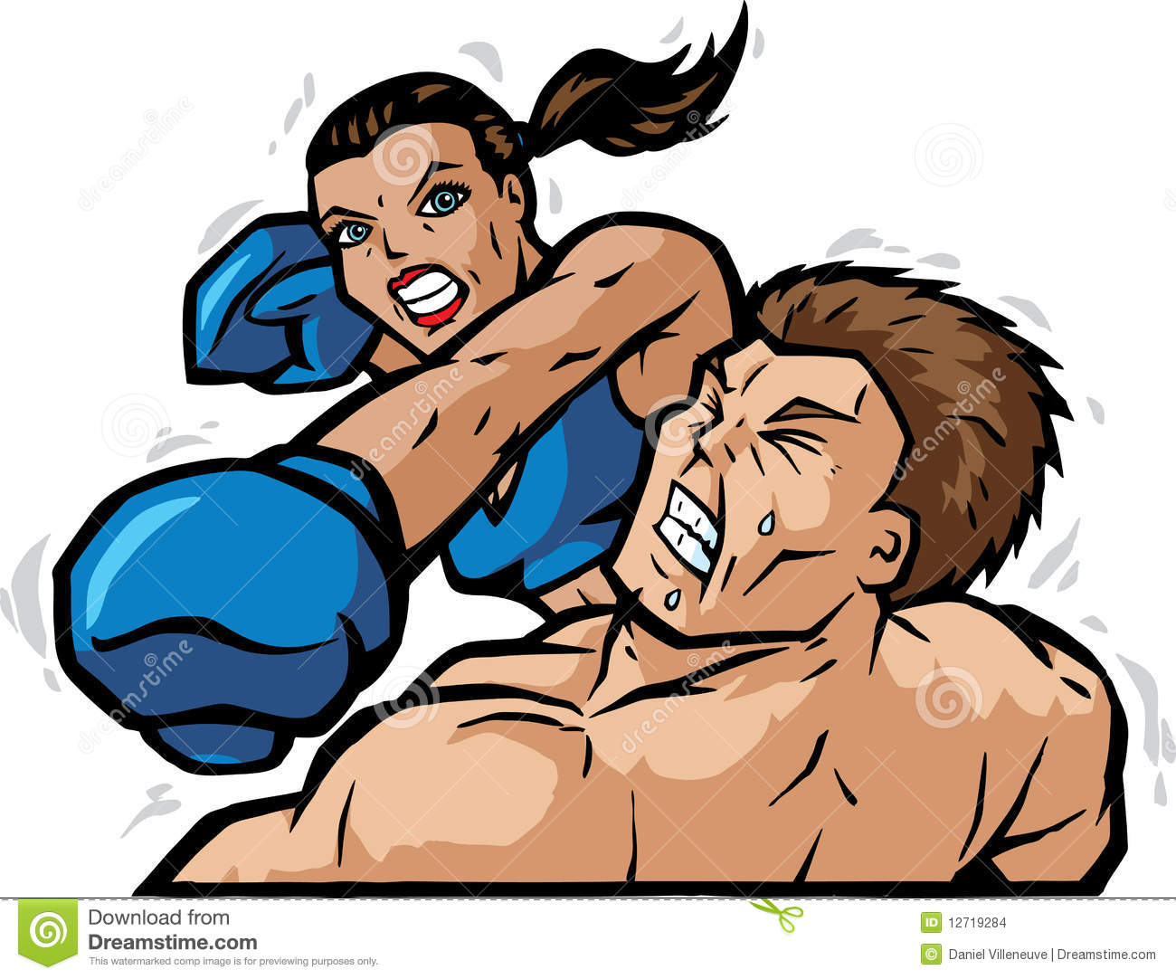 Boxing Knockout Clipart Knockout Punch