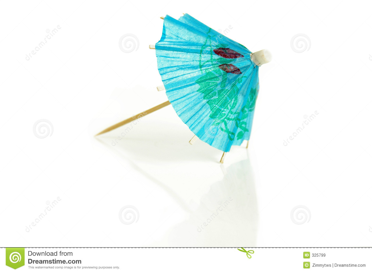 Tropical Drink Umbrella Clipart Paper Umbrella