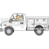 Utility Trucks Clipart By Dennis Cox   Page  1 Of Royalty Free Stock