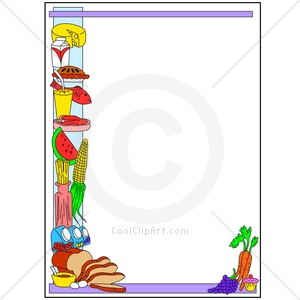 Coolclipart Com   Clip Art For  Borders Food Kitchen   Image Id 106039
