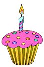 Free Birthday Cupcake Clipart   Free Clipart Graphics Images And