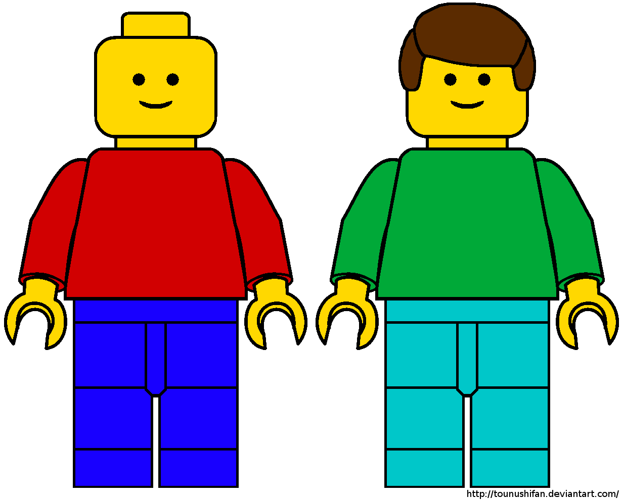Lego Man Template By Tounushifan On Deviantart