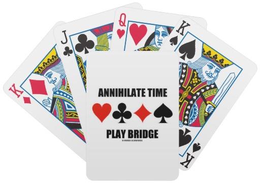 Annilhilate Time Play Bridge  Four Card Suits  Deck Of Cards