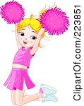 Showing  20  Pics For Cheer Jump Clip Art