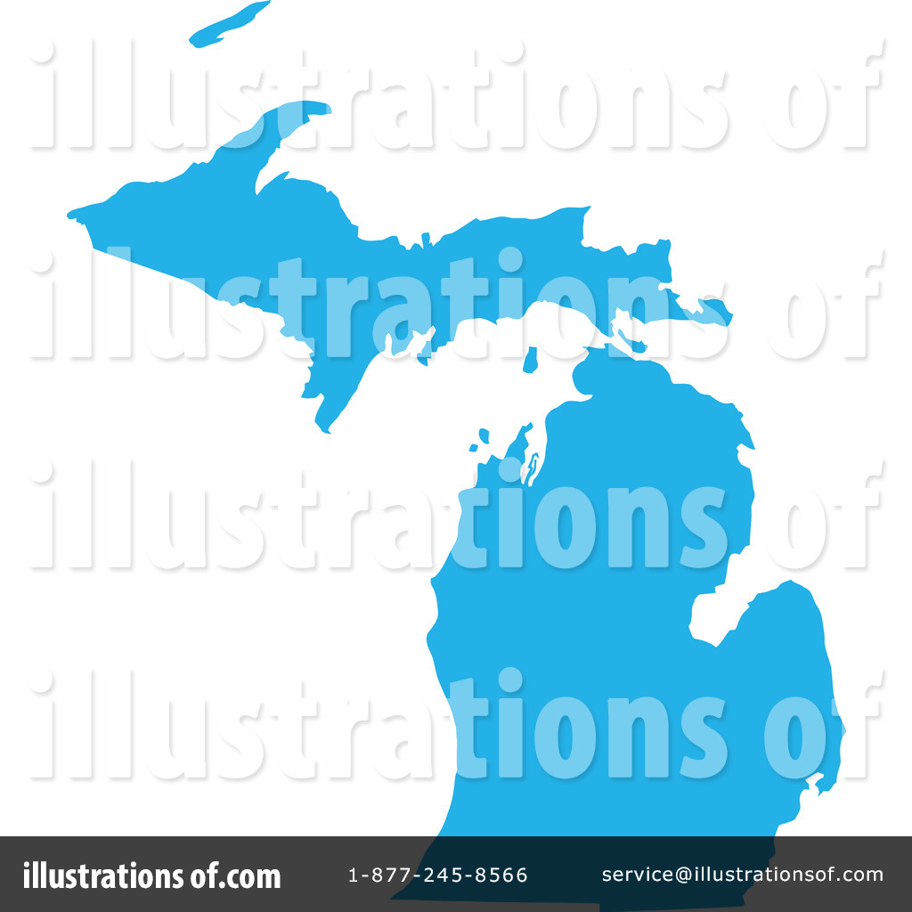 Michigan Clipart  1051763 By Jamers   Royalty Free  Rf  Stock