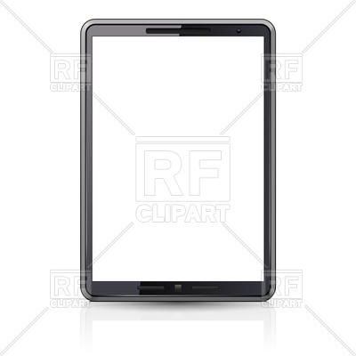 Computer Tablet With Blank Screen 7470 Technology Download Royalty