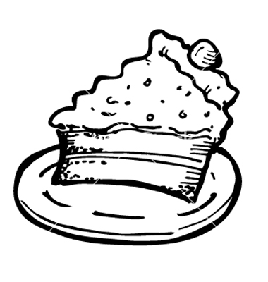 Cheesecake Vector Art   Download Doodle Vectors   788815