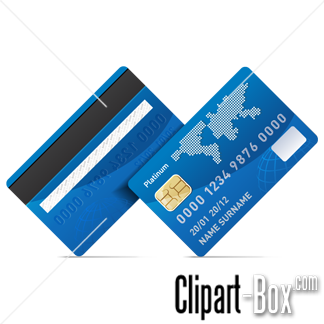Related Credit Card   Front And Back Cliparts