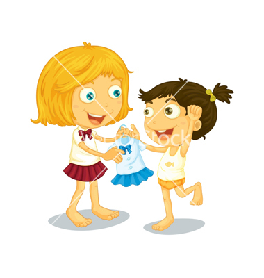 Getting Dressed Clipart For Kids Getting Dressed Vector