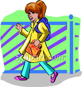 Walking Home From School Clipart Images   Pictures   Becuo