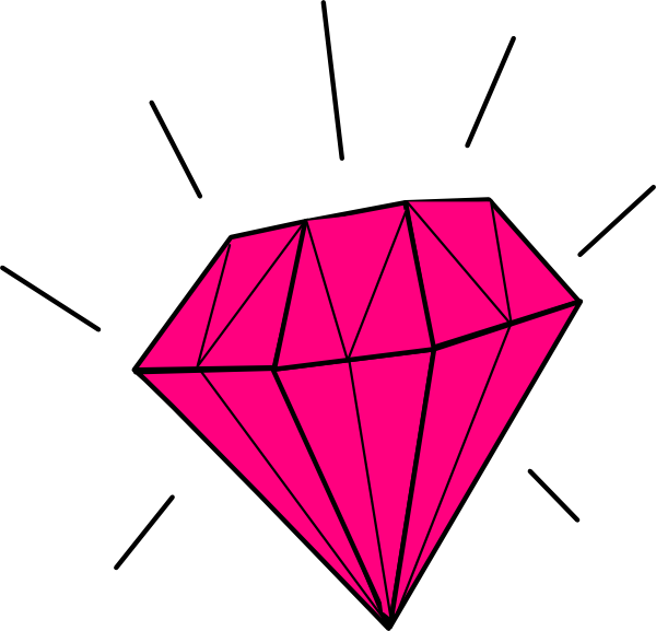 Sparkling Diamond Clipart Png Diamant   Diamond Clip Art