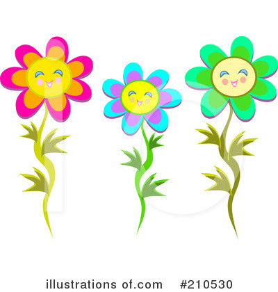 Flowers Clipart  210530   Illustration By Bpearth