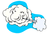 March Windy Weather Clipart - Clipart Suggest