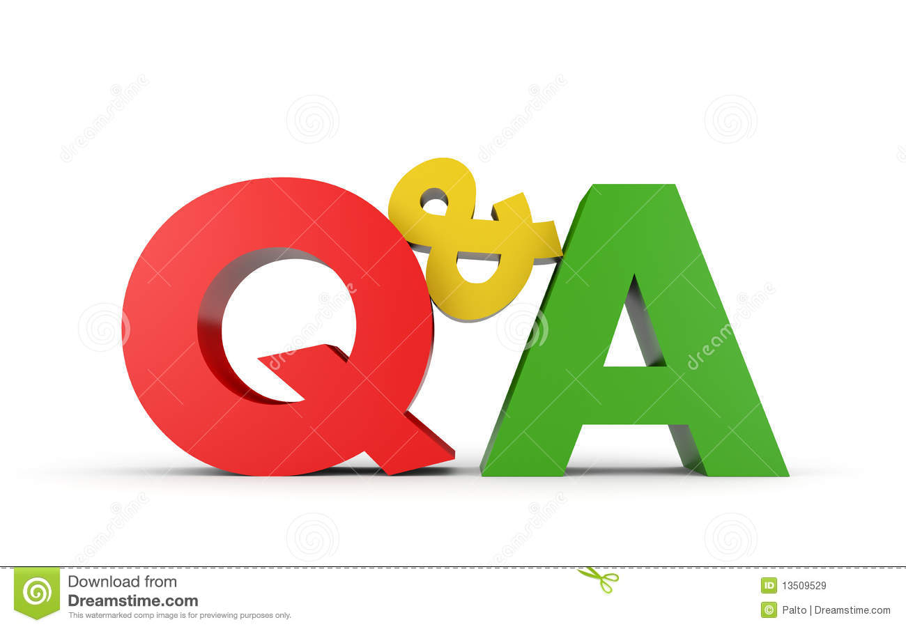 Question And Answer Royalty Free Stock Images   Image  13509529