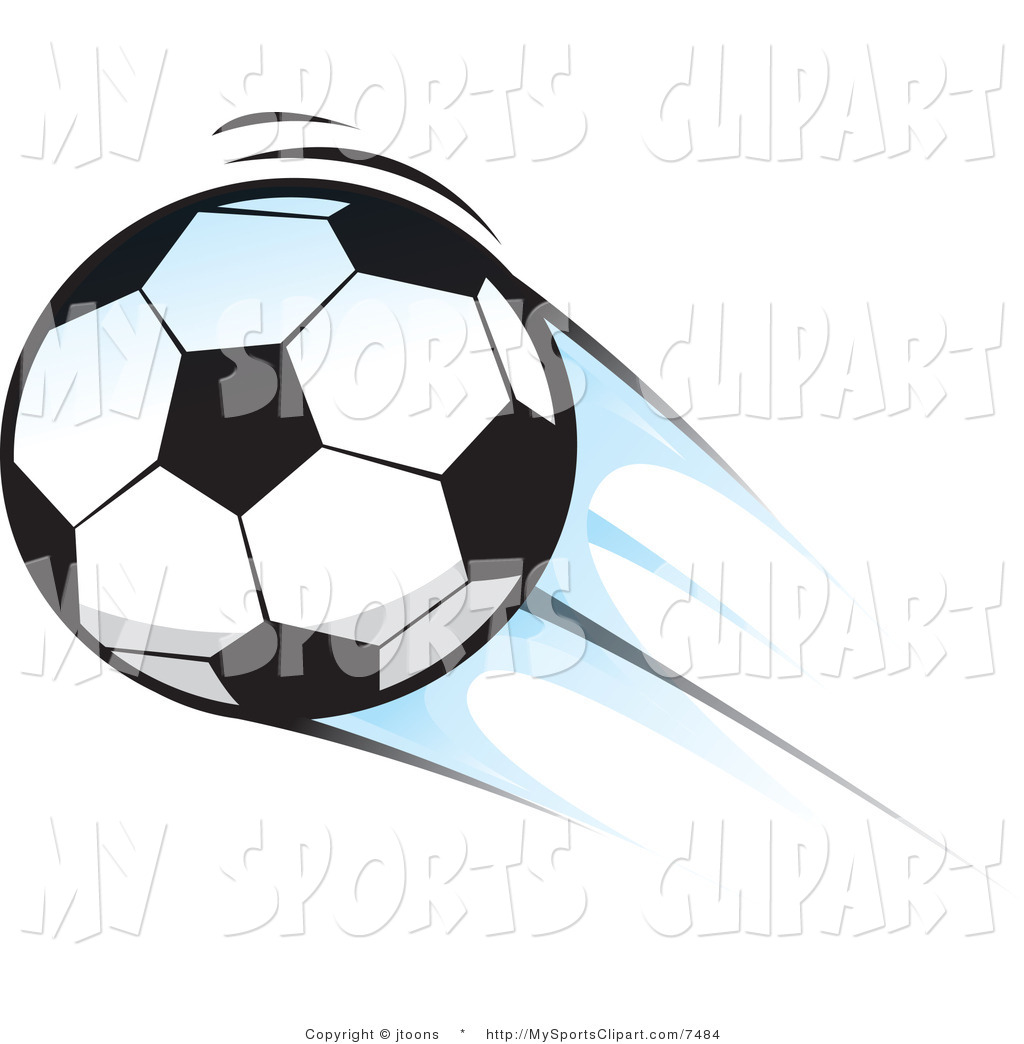 Soccer Ball Clip Art Sports Clip Art Of A Soccer Ball In The Air By