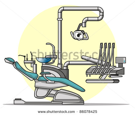 Dentist Chair Clipart Cartoon Dentist Chair   Stock