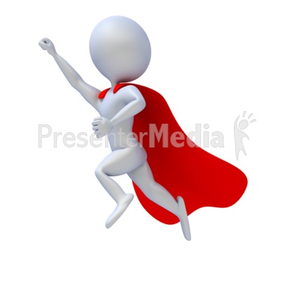 Superhero Flying   Education And School   Great Clipart For