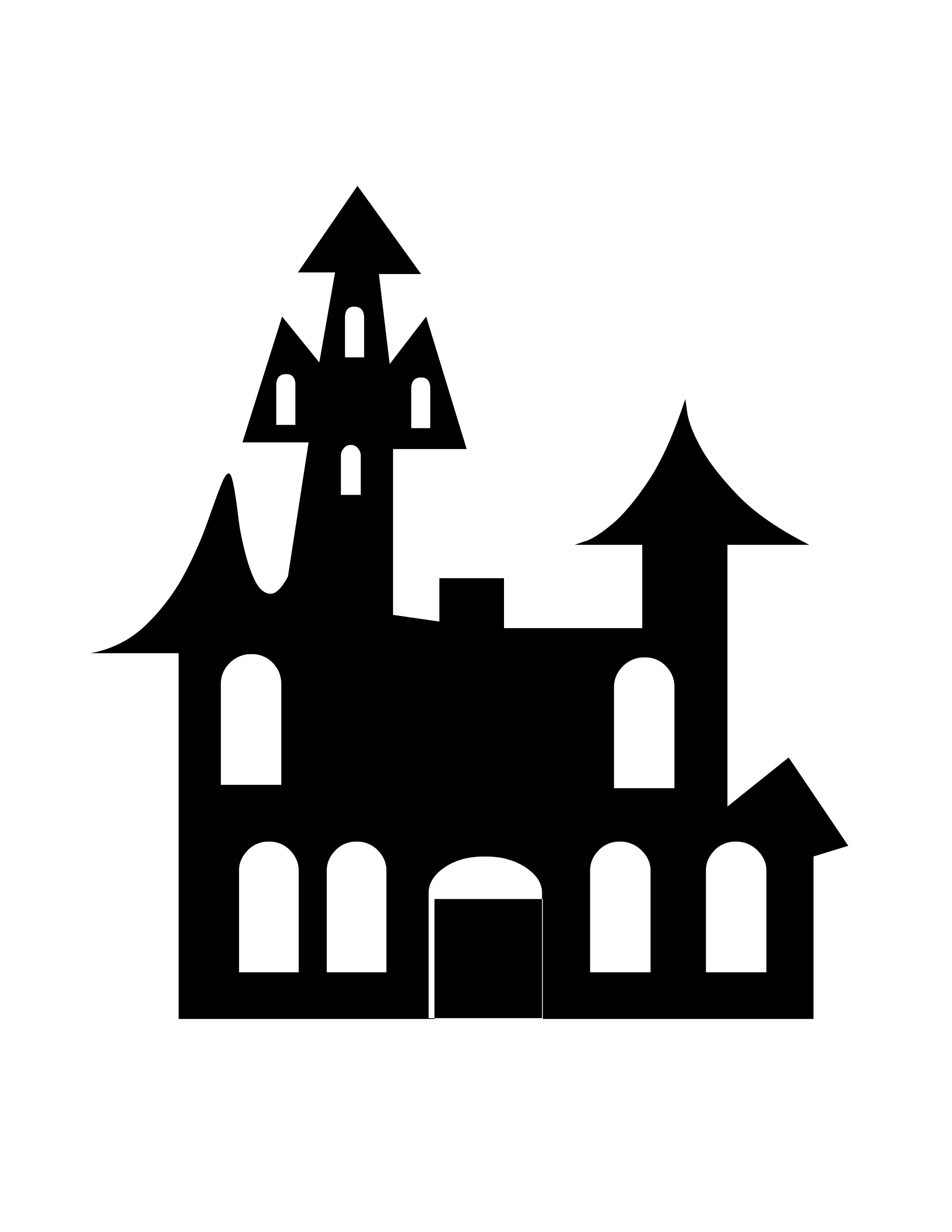 House Silhouette   Clipart Best