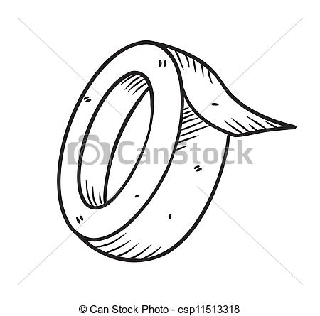 Of Adhesive Tape Csp11513318   Search Clipart Illustration Drawings