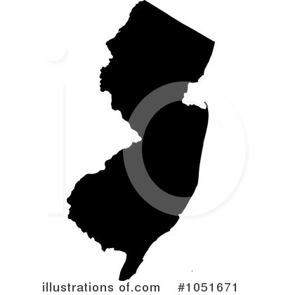 Royalty Free  Rf  New Jersey Clipart Illustration By Jamers   Stock