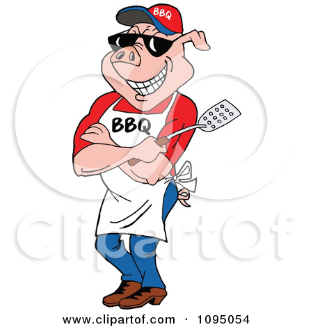 Cartoonroyalty Free Rf Bbq Pictures Funny Barbeque  Rf Bbq Pictures