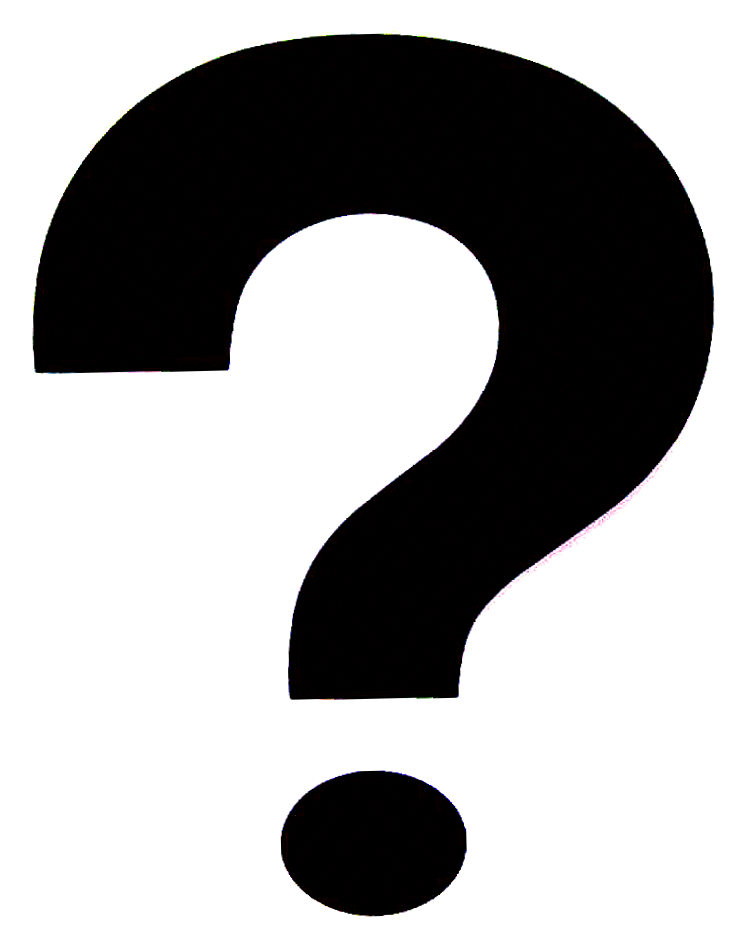 Question Mark Clip Art Black And White Png Question Mark Black Jpg