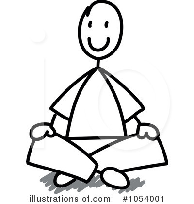 Royalty Free  Rf  Sitting Clipart Illustration By Frog974   Stock