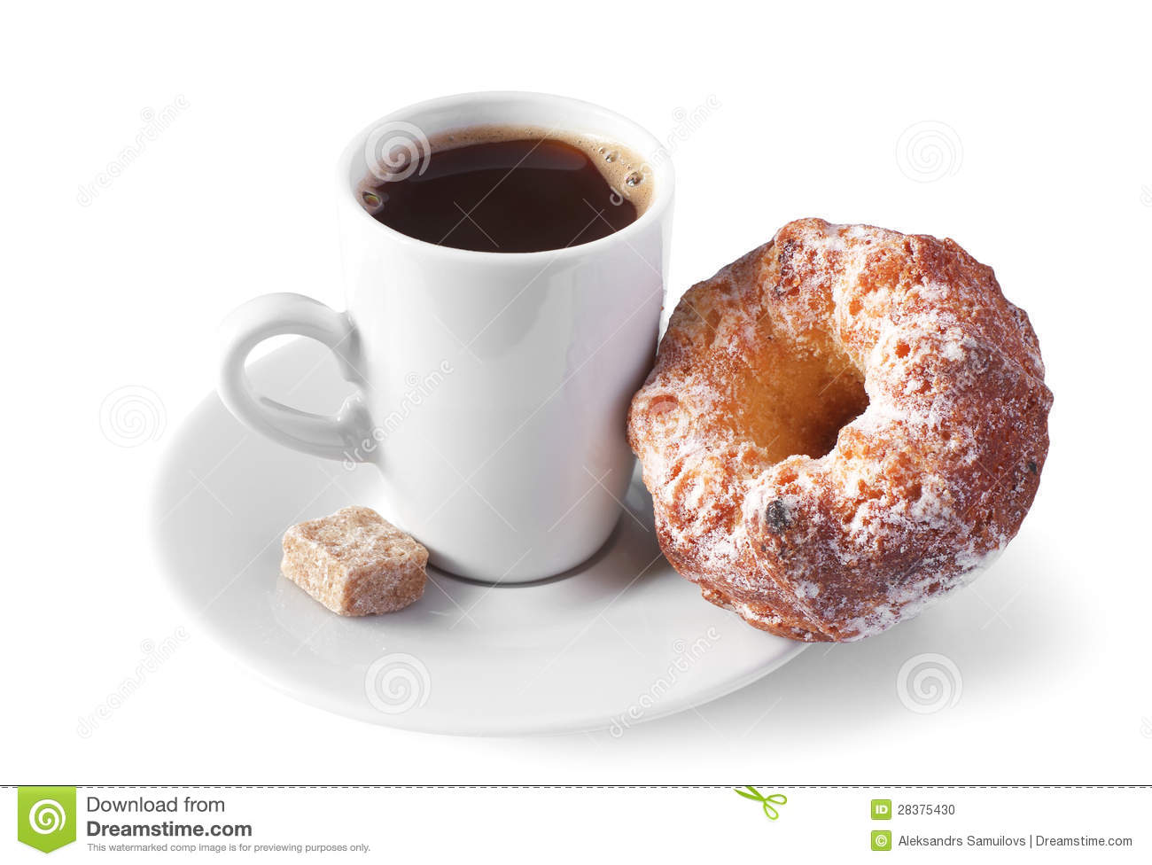 Coffee With Cupcake Stock Photo   Image  28375430