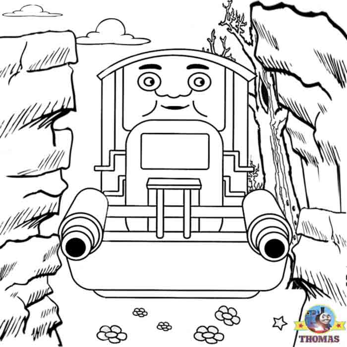 Thomas Colouring Free Colouring Pages For Kids   Train Thomas The Tank