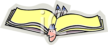 Royalty Free Books Clip Art Business Clipart