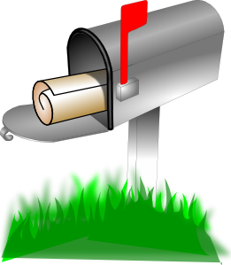 Mailbox Clip Art At Clker Com   Vector Clip Art Online Royalty Free