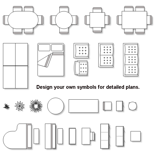 Floor Plan Symbols For Pinterest