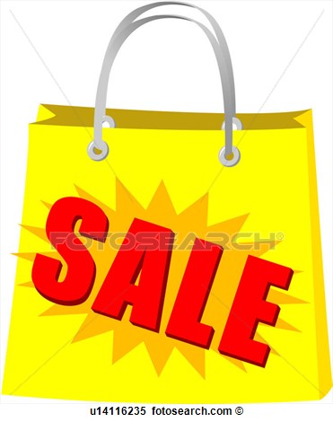 Shopping Bag Icon Bag General Mechandise Logo Sale View Large