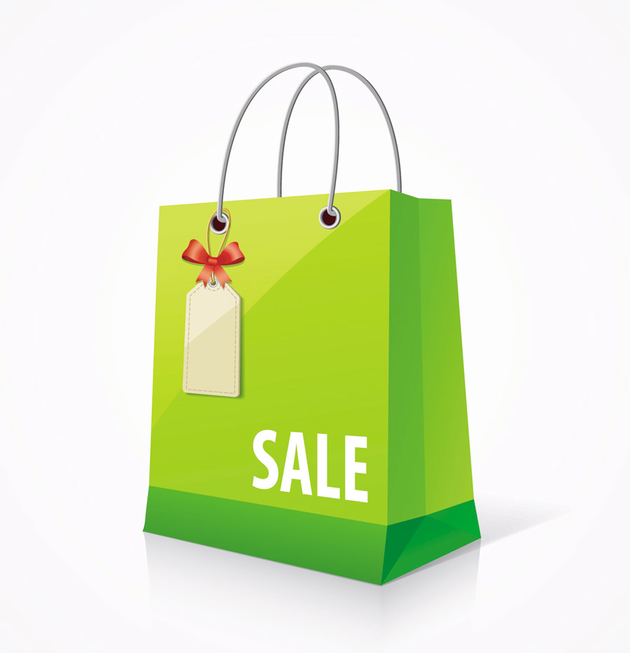 Vector Design Shopping Bags Free Vector About Shopping Bag Design Sale