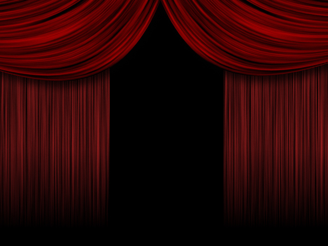 Theatre Curtains Clip Art