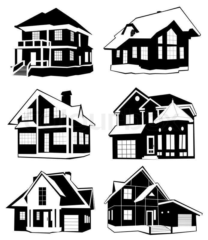 School House Silhouette Vector Images   Pictures   Becuo