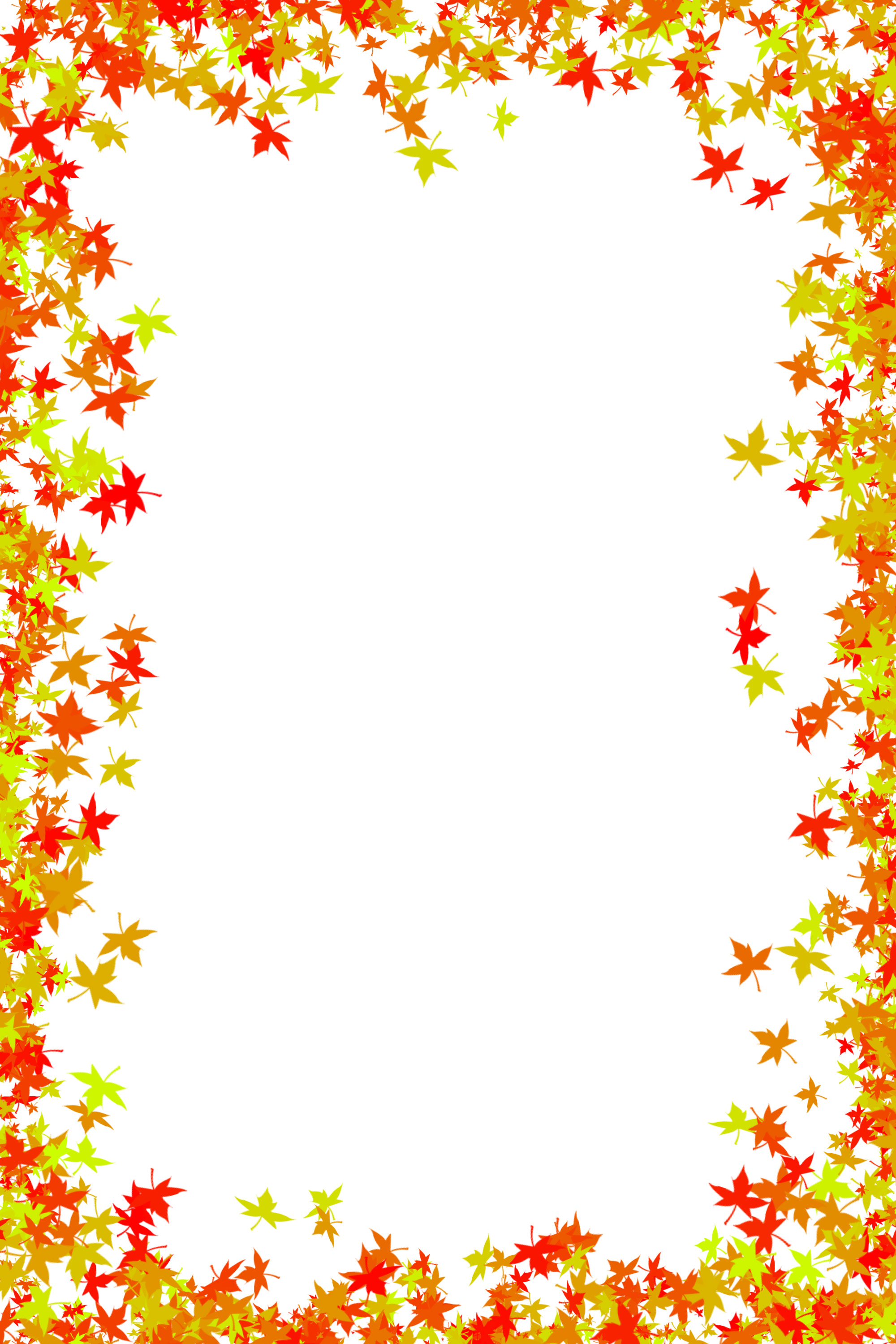 Fall Leaves Clip Art Border   Search Results   Landscaping Gallery