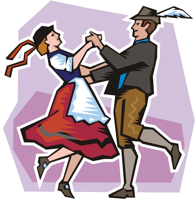 Polka Dances Colouring Pages
