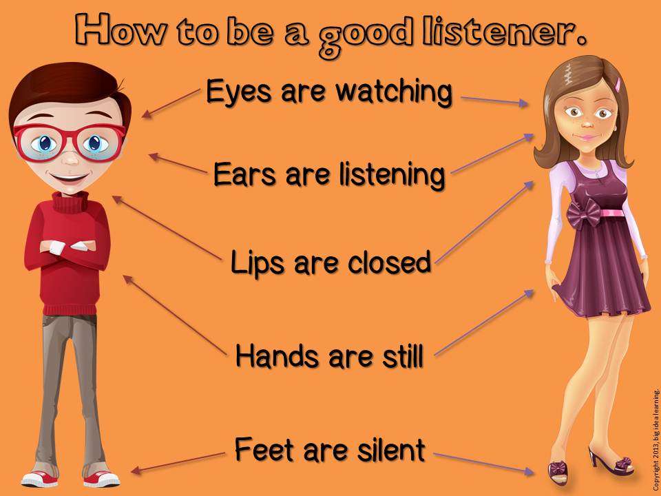 Good Listener Poster How To Be A Good Listener