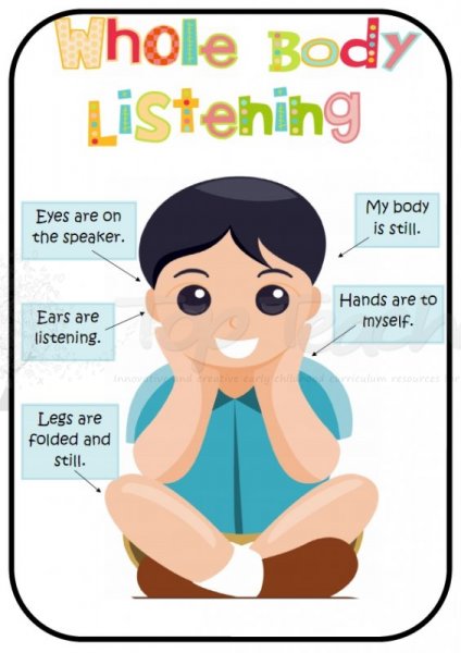 Whole Body Listening   Top Teacher   Innovative And Creative Early