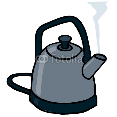 Kettle Boiling Clipart