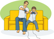 Children Playing Games Clipart Free Family Clipart   Clip Art