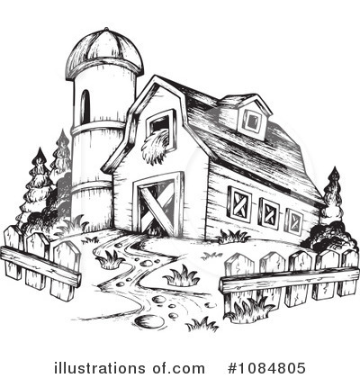 Farm Clipart  1084805   Illustration By Visekart