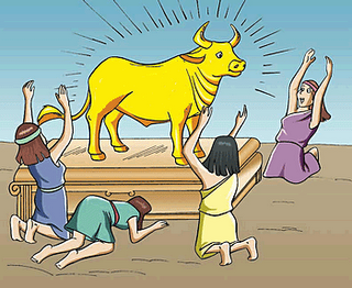 The Bull On Wall Street Is Actually The Hebrew Golden Calf Page 1