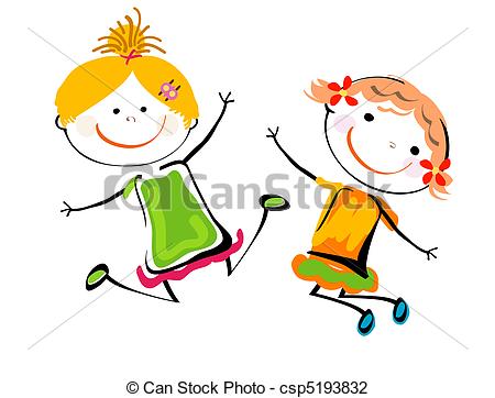 Group Of Friends Having Fun Clipart Can Stock Photo Csp5193832 Jpg