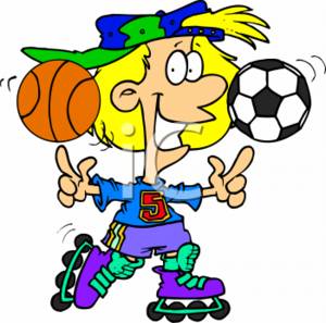 Athlete Clipart 0511 0712 1713 5748 Multi Talented Athlete Clipart